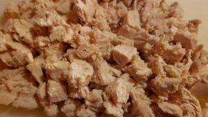 Picture of Chopped Pre-Cooked Chicken for Cauliflower Fried Rice Recipe