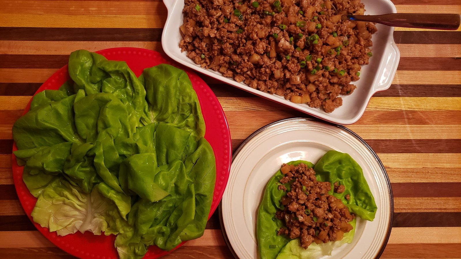 Keto Asian Lettuce Wraps - The Scrambled Eggs