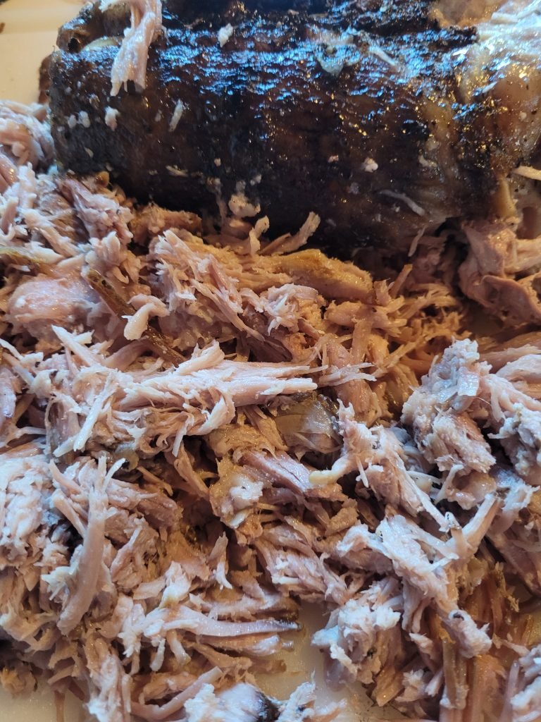 Shredding the Chipotle Inspired Pork Carnitas