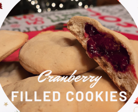 Cranberry Filled Cookies