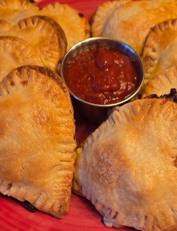 Easy Valentine’s Pizza Pockets