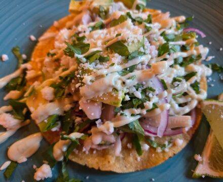 Citrus Razor Clam Tostadas