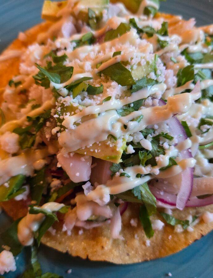 Citrus Razor Clam Tostadas