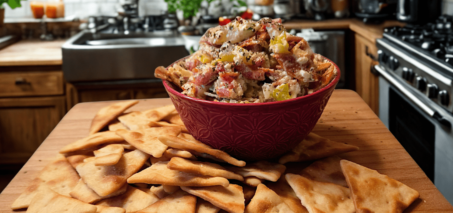 Feta Grinder Dip: The Ultimate Party Pleaser