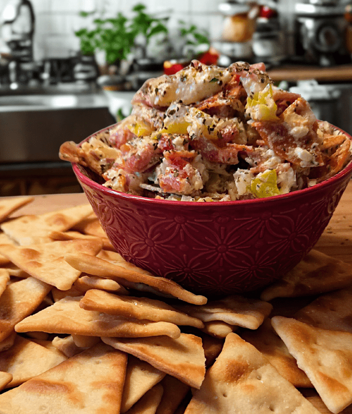 Feta Grinder Dip: The Ultimate Party Pleaser